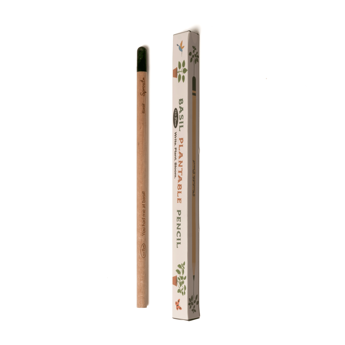 Basil Plantable Pencil – Eco-Friendly