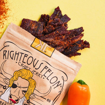 Righteous Felon Maryland Monroe Beef Jerky 2oz