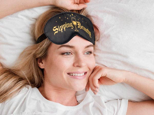 Sipping Beauty Sleep Eye Mask