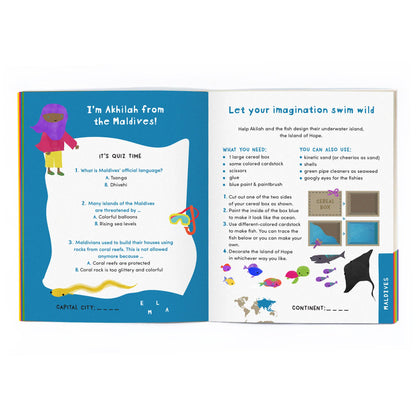 Around the World Kids Activity Book