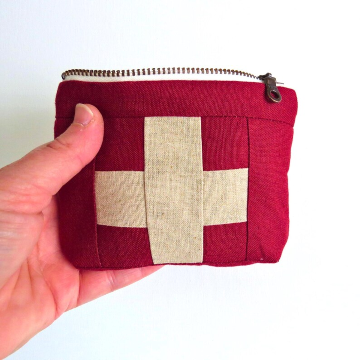 Travel Wellness Organizer – Handmade First Aid Pouch