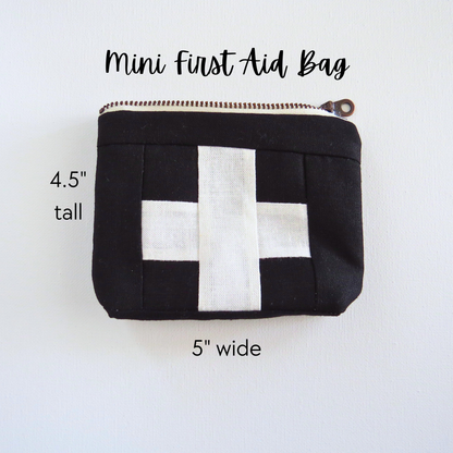 Travel Wellness Organizer – Handmade First Aid Pouch