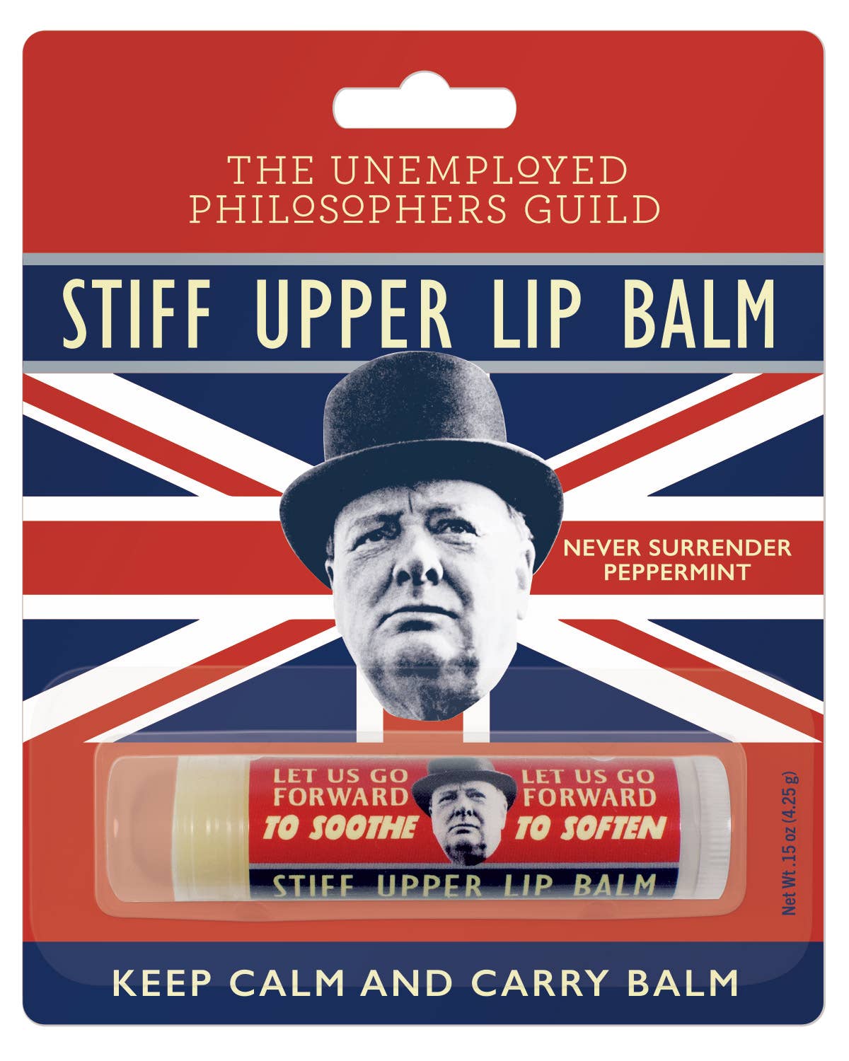 Stiff Upper Lip Balm - Peppermint Flavor