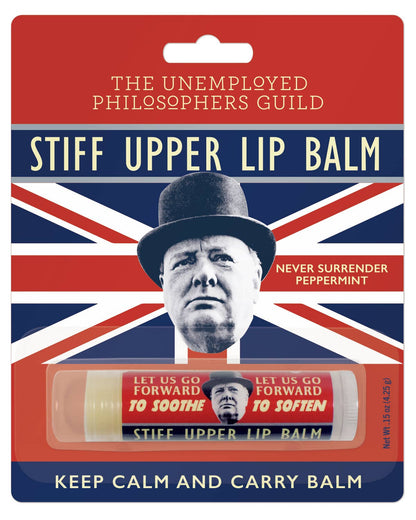 Stiff Upper Lip Balm - Peppermint Flavor