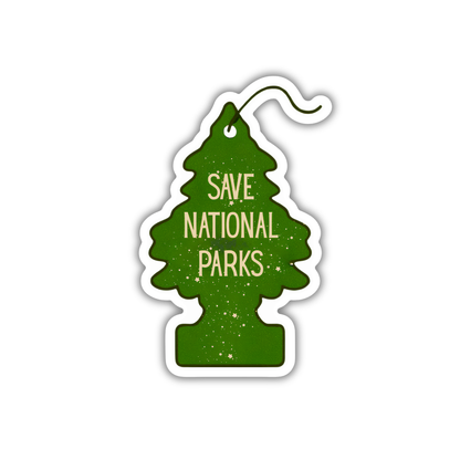Save National Parks Sticker – Nature Conservation