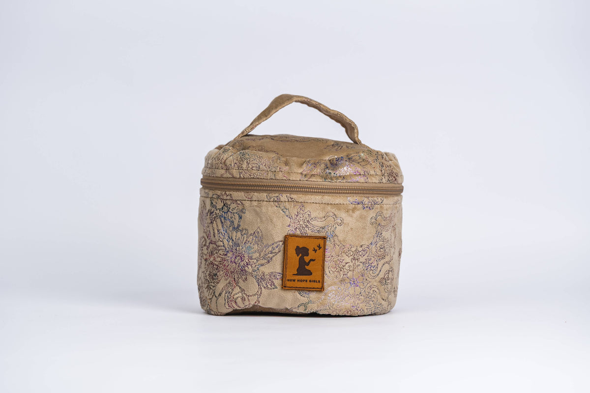 Gold Leaf Travel Organizer