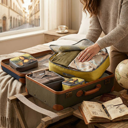 Travel Packing Cube Set – 6Pc Luggage Organizers